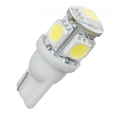 Diodlampa 12V 5xSMD W5W