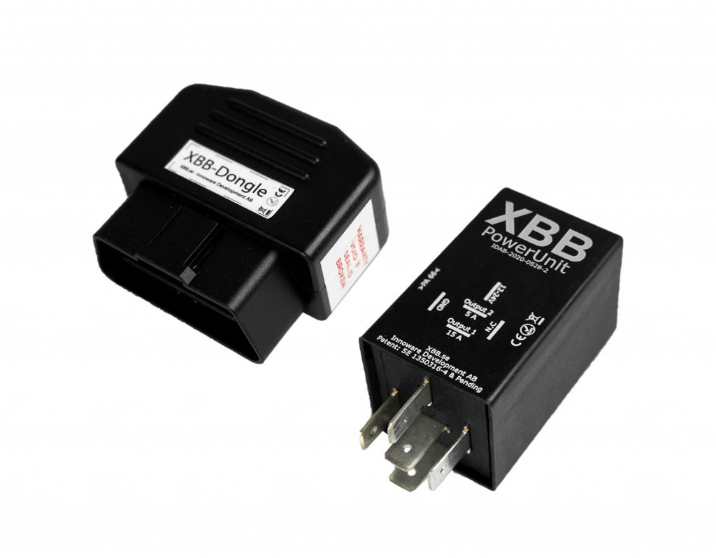 XBB Extraljusinkoppling till Volkswagen ID.4 från 2021- (Endast XBB Dongle + 1 st Power Unit (relä))