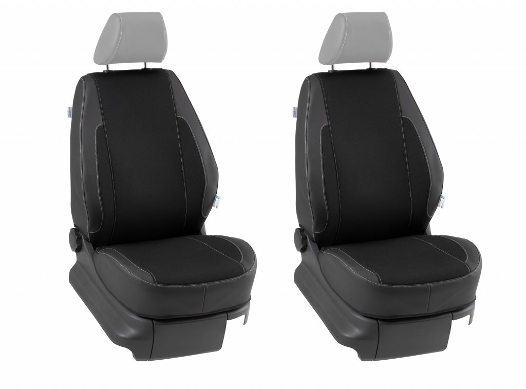 Bilklädsel till Renault Master från 2010-2024 (Normal förarstol + Vinyl & tyg inkl. nackstöd)