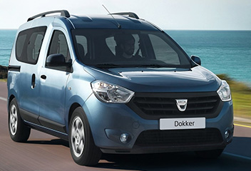 Dacia Dokker från 2012-