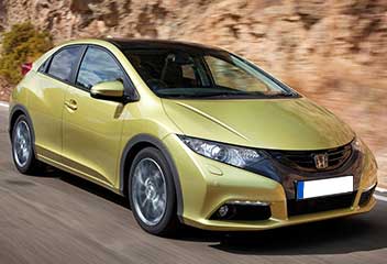 Honda Civic från 2012-2018