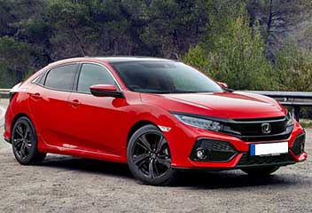 Honda Civic från 2017-2021