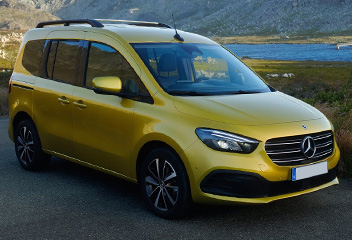 Mercedes T-Klass från 2022- och nyare