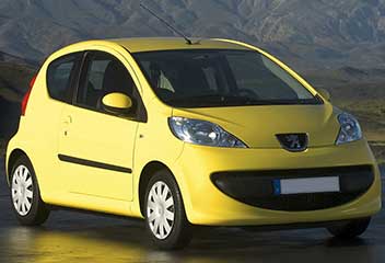 Peugeot 107 from 2005-2014